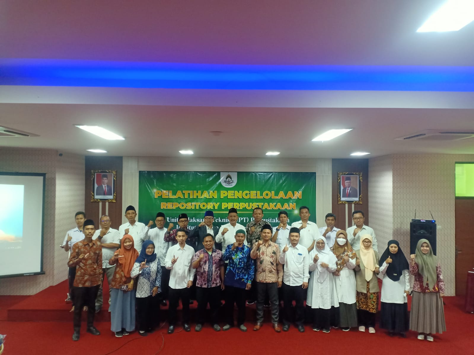 Pelatihan Pengelolaan Repository Perpustakaan IAIN Madura 2023
